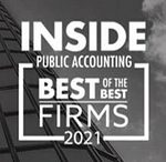 Inside Public Accounting 2021 Best of Best Award