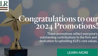 KLR Announces 2024 Promotions